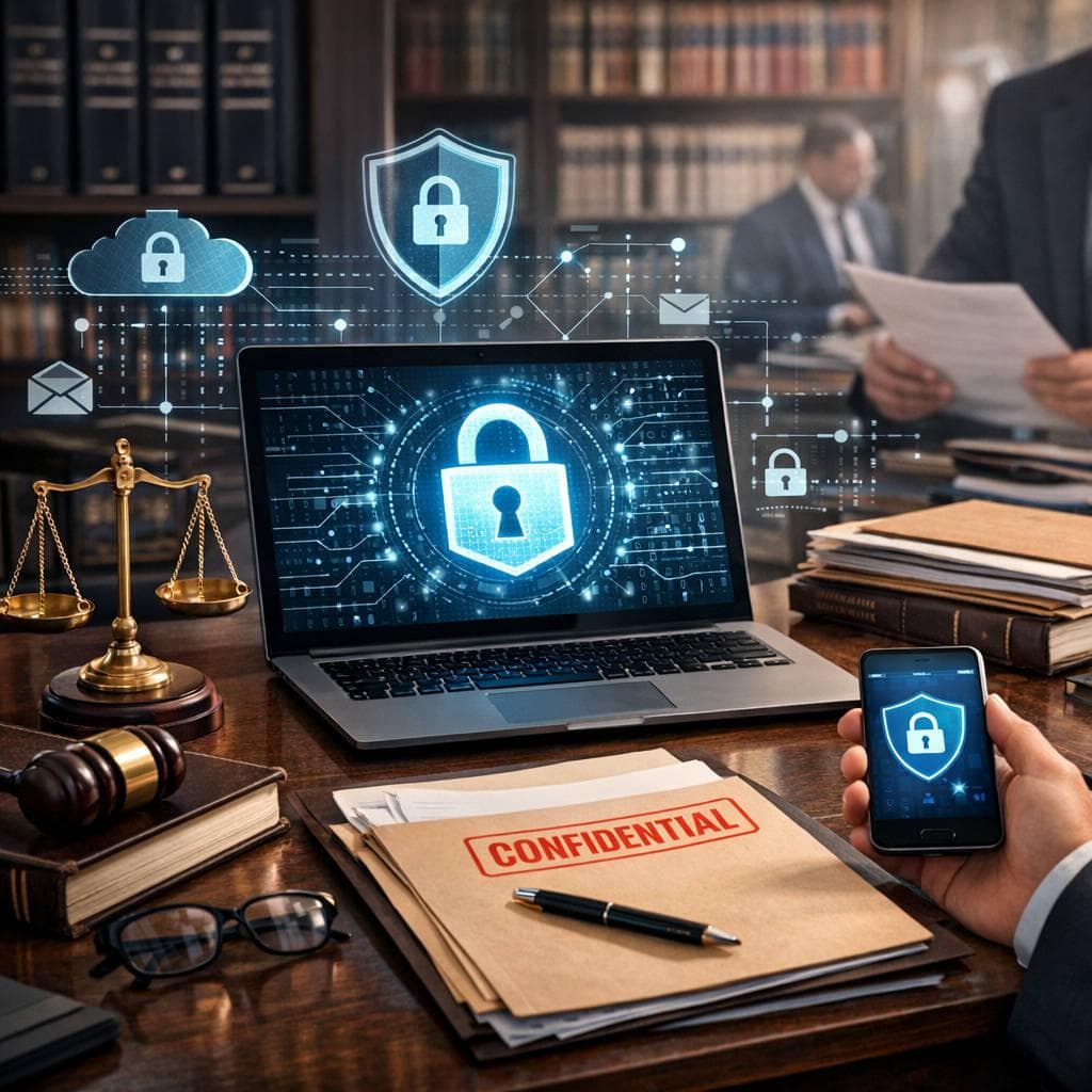 featured image for Cybersecurity for Law Firms and Legal Professionals